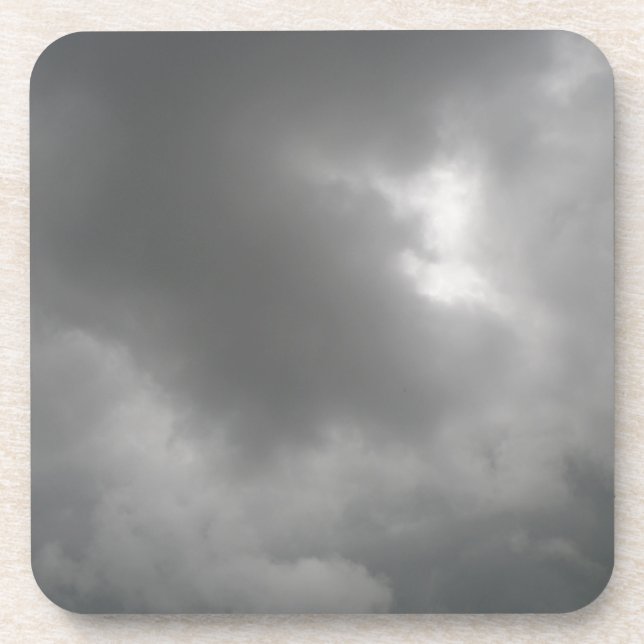Storm Clouds Cork Untersetzer (Vorderseite)