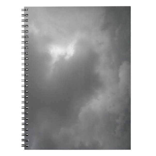 Storm Clouds Notebook Notizblock (Vorderseite)