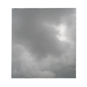 Storm Clouds Notepad Notizblock