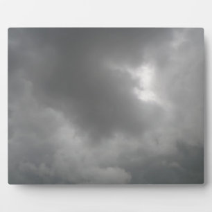 Storm Clouds Plaque Fotoplatte