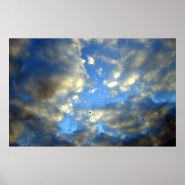 Storm Clouds Print Poster (Vorne)