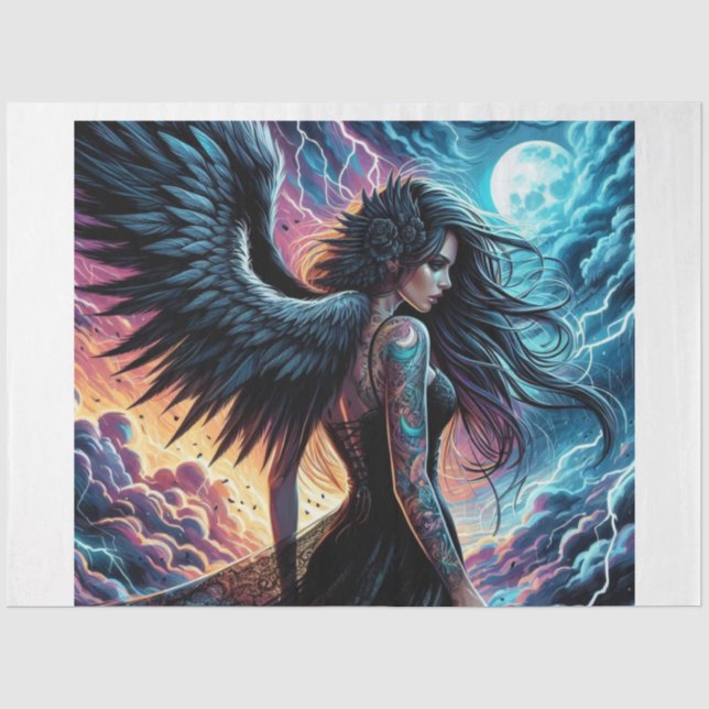 Storm Girl Seidenpapier (Vorderseite)