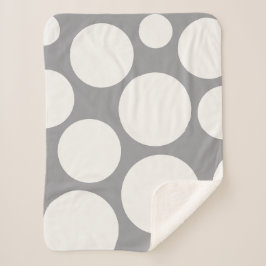 Storm Gray Cozy Blanket Sherpadecke