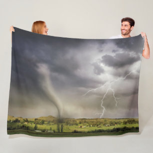 STORM IM HORIZON FLEECEDECKE