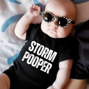 Storm Pooper Baby Strampler
