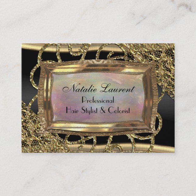 Stormgaurnt Elegant Beruflich Visitenkarte (Vorderseite)