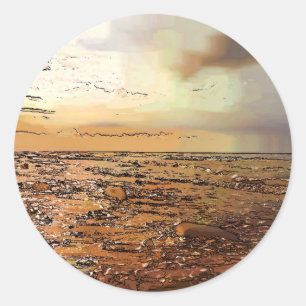 STORMSCHLIESSUNGEN RUNDER AUFKLEBER