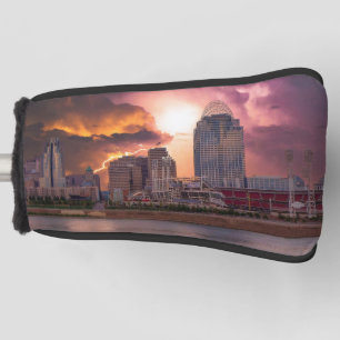 Stormy Cincinnati Great American Ball Park Golf Headcover
