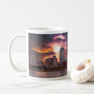 Stormy Cincinnati Great American Ball Park Kaffeetasse