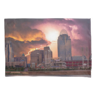 Stormy Cincinnati Great American Ball Park Kissenbezug