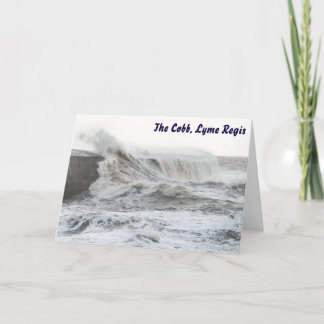 Stormy Cobb, Lyme Regis Greeting Card Karte