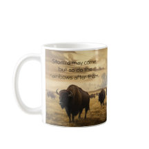 Stormy Escape Buffalo Tasse