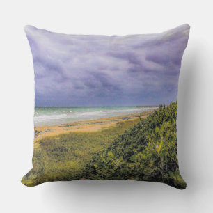 Stormy Jupiter Beach Kissen
