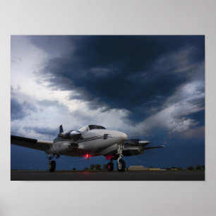 Stormy King Air Poster