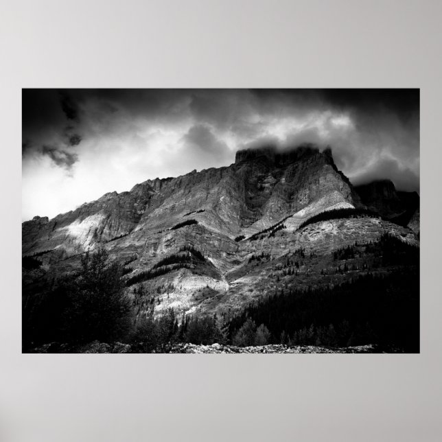 Stormy Mountain Poster (Vorne)
