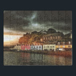 Stormy Portree Isle of Skye Scotland Travel Puzzle<br><div class="desc">Dieses Reisedesign zeigt den historischen Hafen von Portree auf der Insel Skye in Schottland #portree #scotland #scottish #travel #adventure #destination #history #historische #Zuhause #rustic #Vintag #window #port #seas #ocean #jigsaw #jigsawpuzzle #puzzle #fun #games #gift #gift #giftings #days #christmas #jigmas Plüschtiere #secretsanta</div>