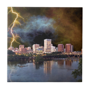 Stormy Richmond Skyline Fliese