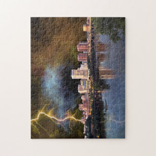 Stormy Richmond Skyline Puzzle