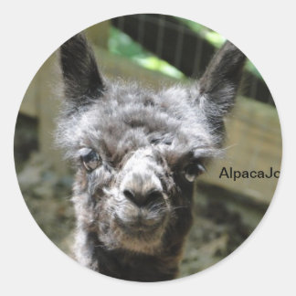 Stormy Runder Aufkleber