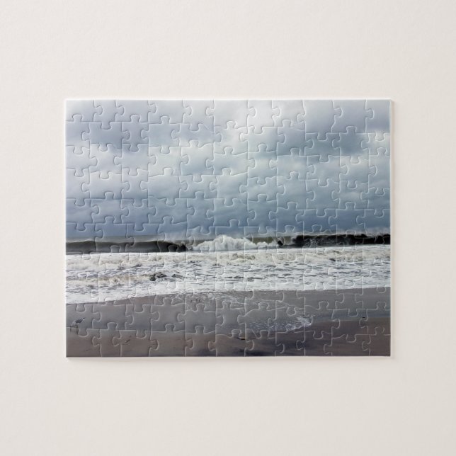 Stormy Seas of the Atlantic Ocean Puzzle (Horizontal)