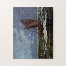 Stormy Seascape Monet Fine Art Puzzle