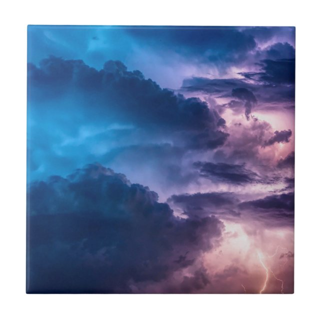 Stormy Skies Fliese (Vorderseite)