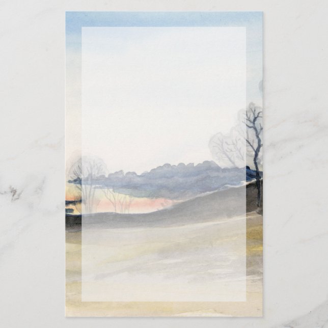 Stormy Sky Briefpapier (Vorderseite)