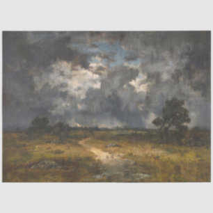 Stormy Sky Decoupage Entkundung Vintage Antike Seidenpapier