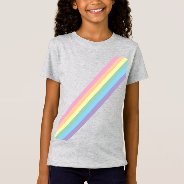 Stormy Sky & Rainbow Child's T - Shirt (Vorderseite)