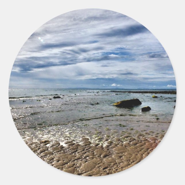 STORMY SKY RUNDER AUFKLEBER (Vorderseite)