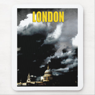 Stormy St. Paul's Cathedral Mousepad