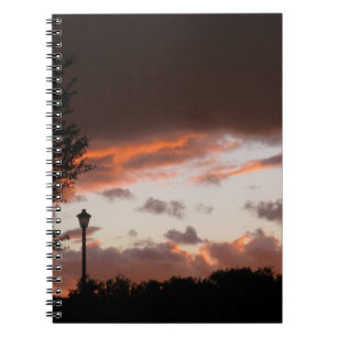 Stormy Texas Sunset Notizblock