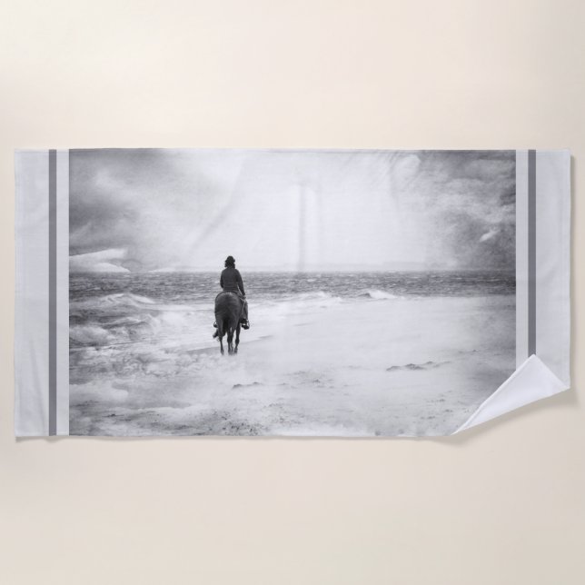 Stormy Times - Strandtuch (Vorderseite)