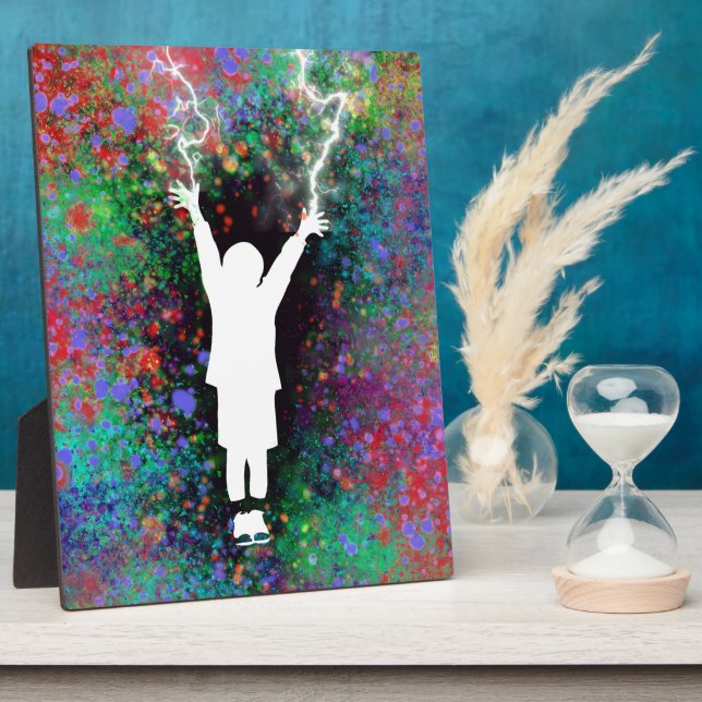 Stormy Weather Plaque Fotoplatte (Seite)