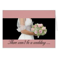 Stornierung einer Hochzeit