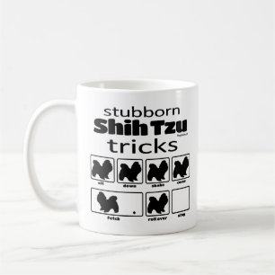 Störrische Tricks Shih Tzu Kaffeetasse