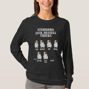 Störrischer Jack-Russell-Terrier-Hundetrick T-Shirt