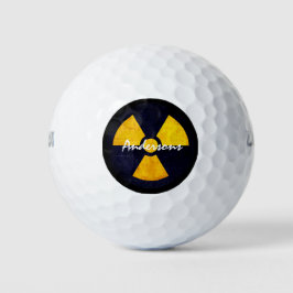 Störstrahlungssymbol Golfball