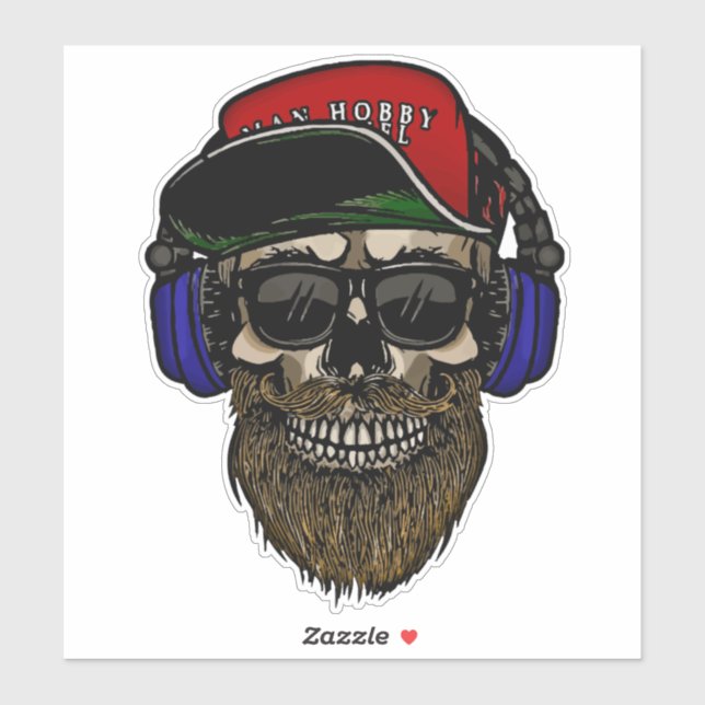 Stort klistermærke med MHC Logo Aufkleber (Blatt)