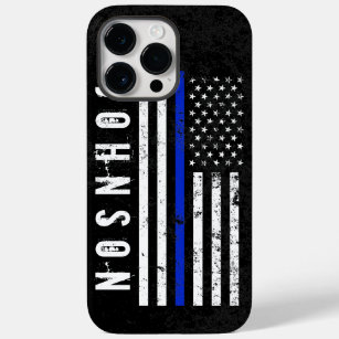 Störte amerikanische Flagge im Polizeistil Persona Case-Mate iPhone Hülle