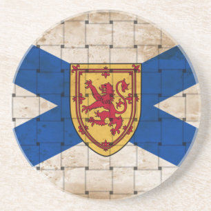 Störte Nova Scotia-Flagge Getränkeuntersetzer