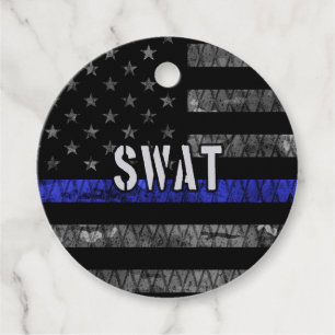Störte SWAT-Polizeiflagge Geschenkanhänger