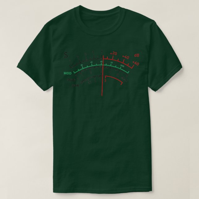 Störte SWR Meter Amateur Ham Radio TShirt (Design vorne)