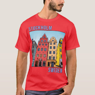 Stortorget Gamla Stan Stockholm Schweden T-Shirt