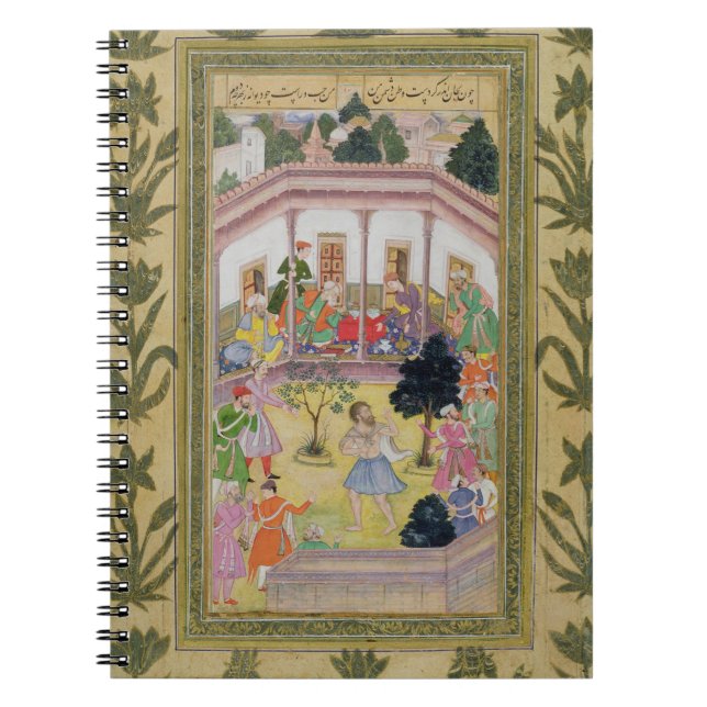 Störung durch ein Irres an einer SozialAnsammlung, Notizblock (Vorderseite)