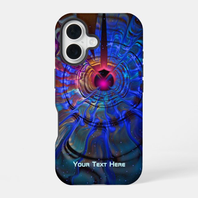 Störung iPhone 16 Hülle (Rückseite)