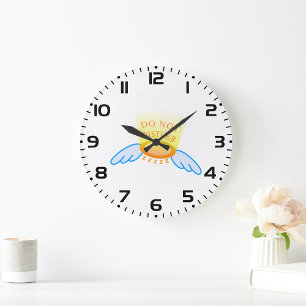 Störungen des Ruhezustands im Flug von Halo und Fl Große Wanduhr