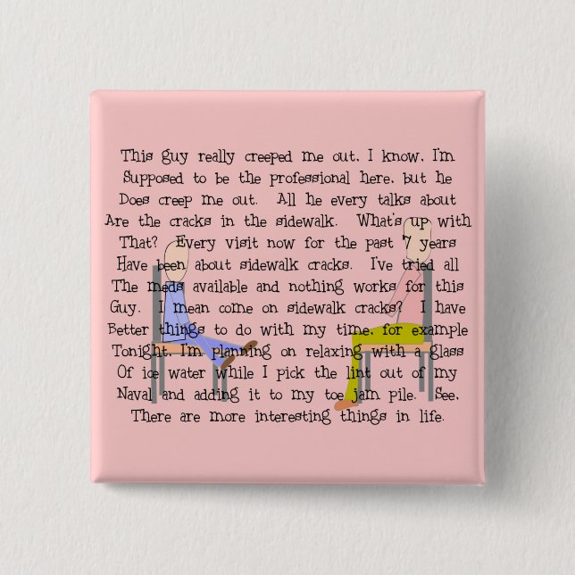 Story Art Creepy Schifffahrtsgesellschaft Luganers Button (Vorderseite)