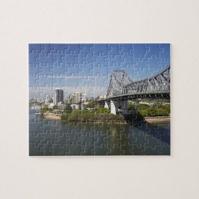 Story Bridge, Brisbane River und Kangaroo Puzzle (Horizontal)