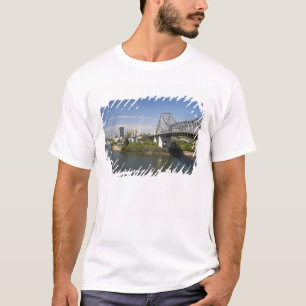 Story Bridge, Brisbane River und Kangaroo T-Shirt